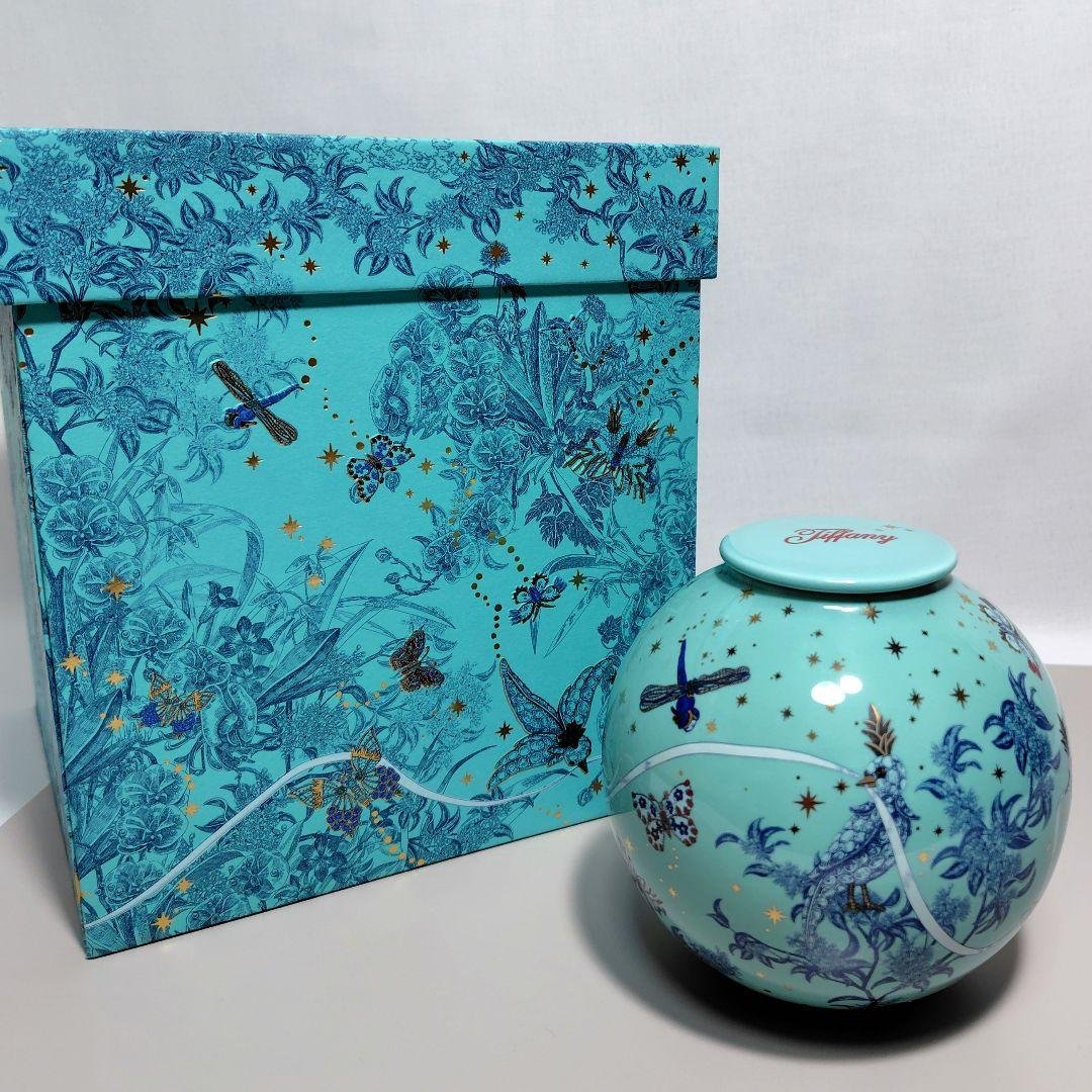 TIFFANY VIP限定 中秋節 茶入 ティーキャディ ティファニー