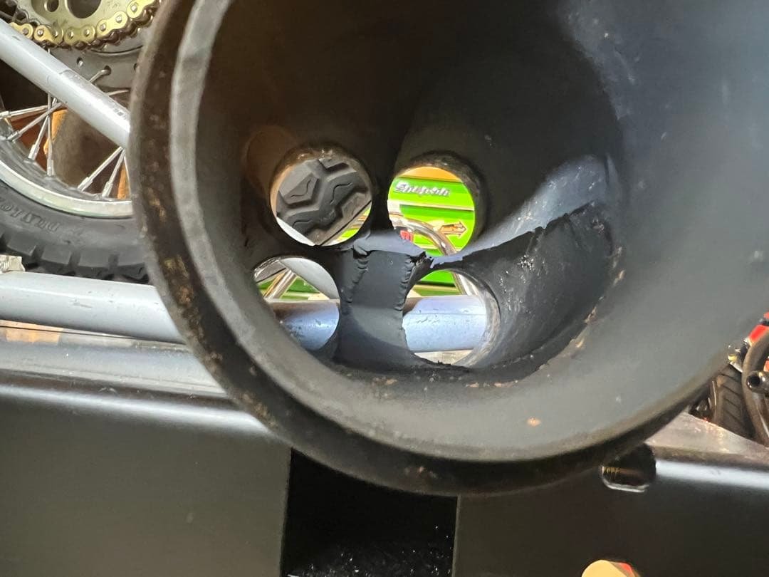 NGC ストレイガ　用　4-1 集合部　触媒無し　z1000mark2 z1