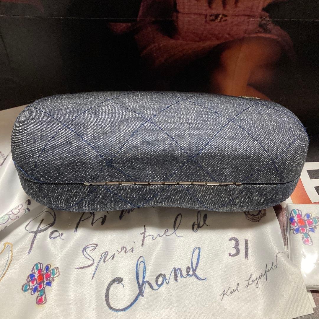 レア☆CHANEL☆デニム☆メガネケース☆クロス☆