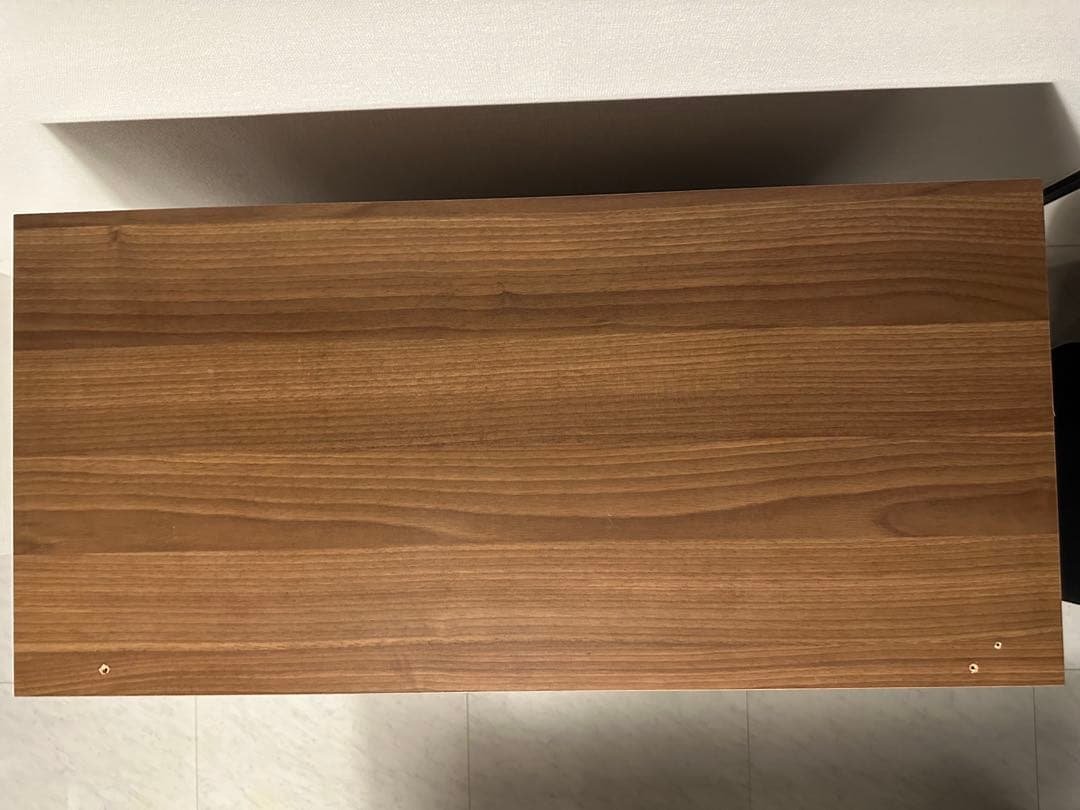 木製棚 80x111x38cm ダークブラウン オーダーメイド品