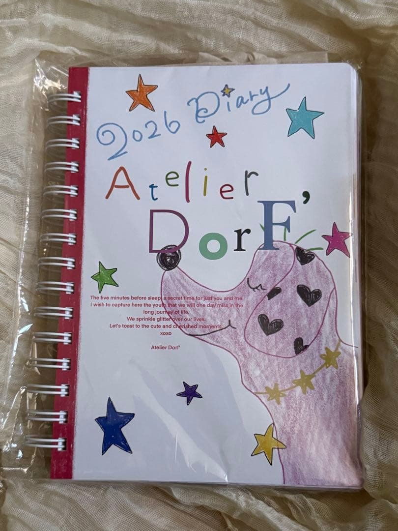 新品☆2026 Atelier DorF スケジュール帳