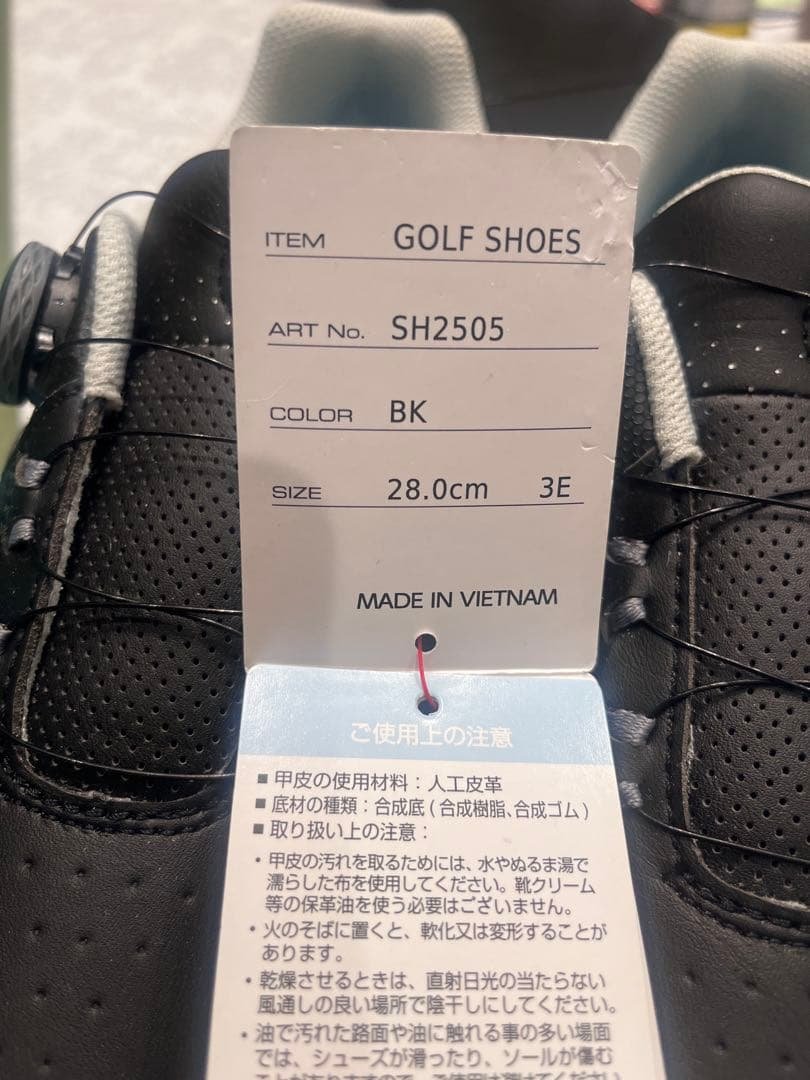 新品未使用タグ付き　BRIDGESTONE ZSPITER ゴルフシューズ