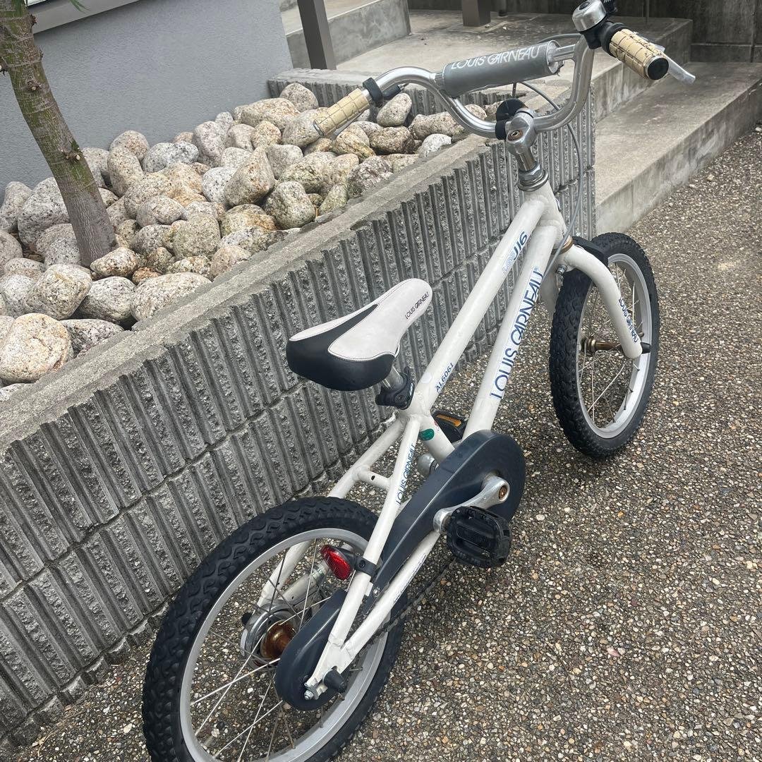 LOUIS GARNEAU 14インチ　子供用自転車 ホワイト
