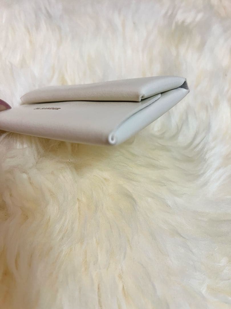 JIL SANDER カードケース　白　USED美品