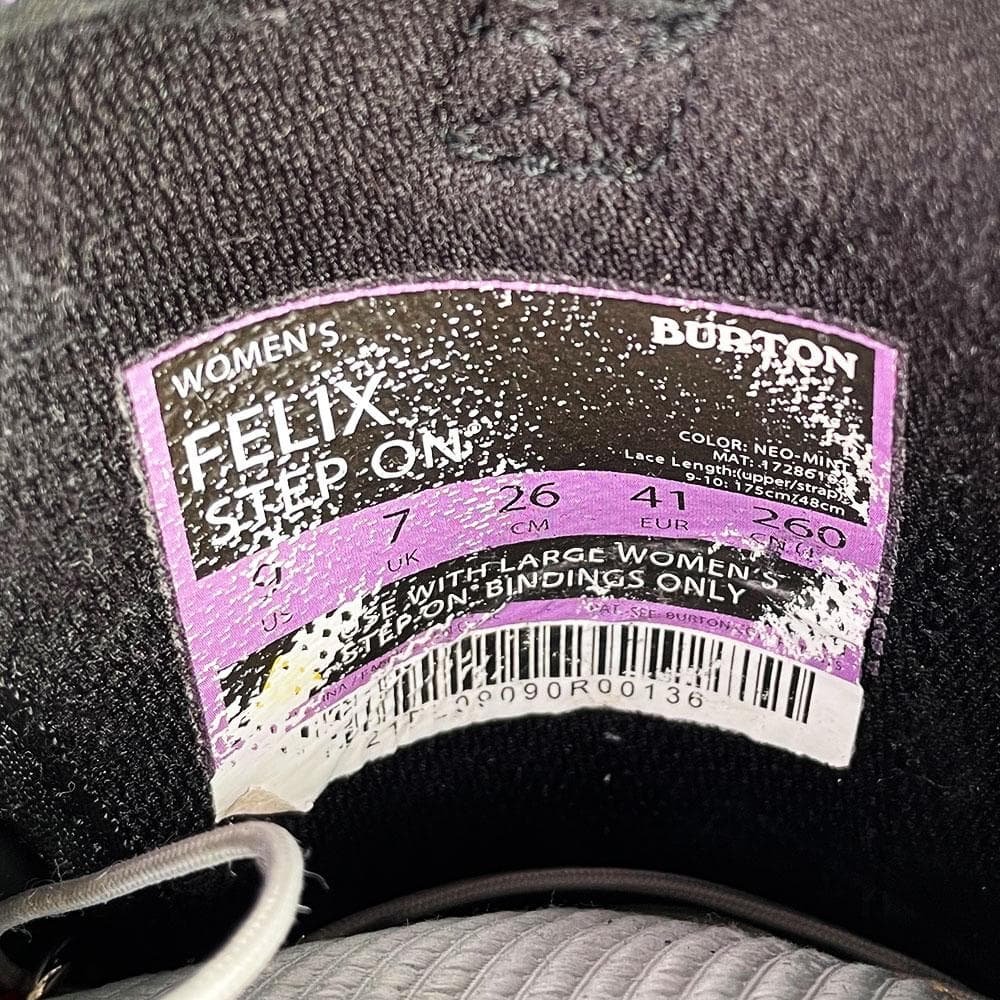 Burton Step on Felix ブーツ レディース 26cm 返品可