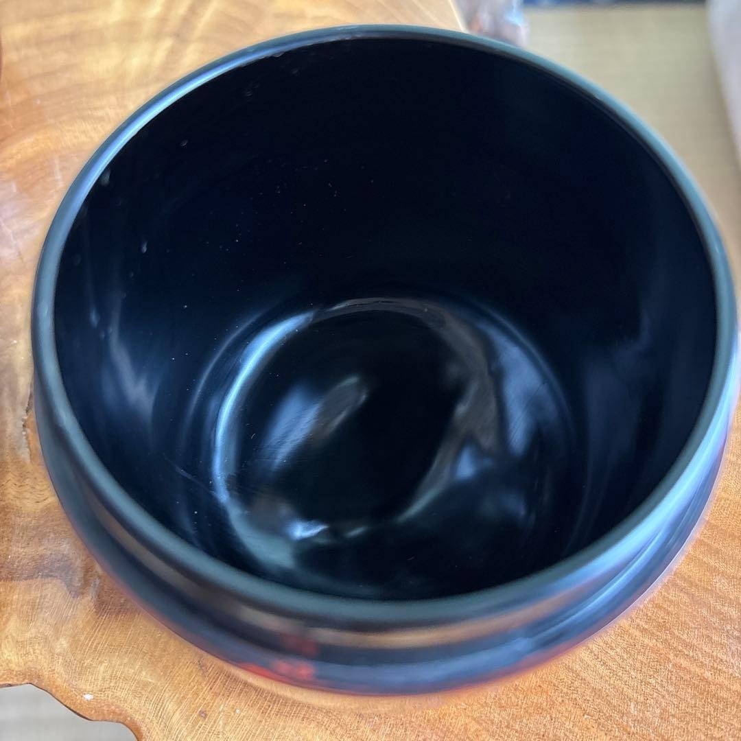 竹溜大棗 川瀬表完作 棗 漆器 茶道具 共箱（箱蓋なし）