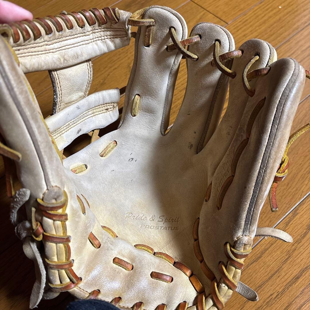ETT 硬式グローブ ベージュ